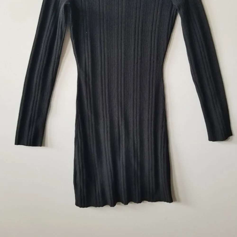 Cotton On Black Knit Mini  Dress size Medium